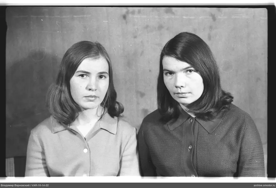 Portrait of two women