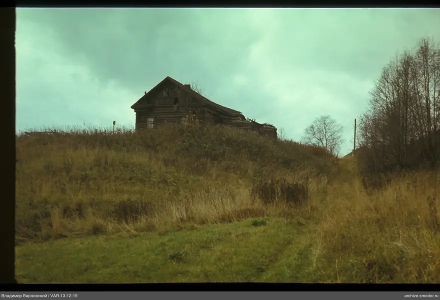 Wooden house on the hilltop