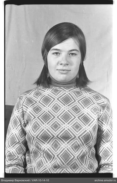 Portrait of a woman in a sweater