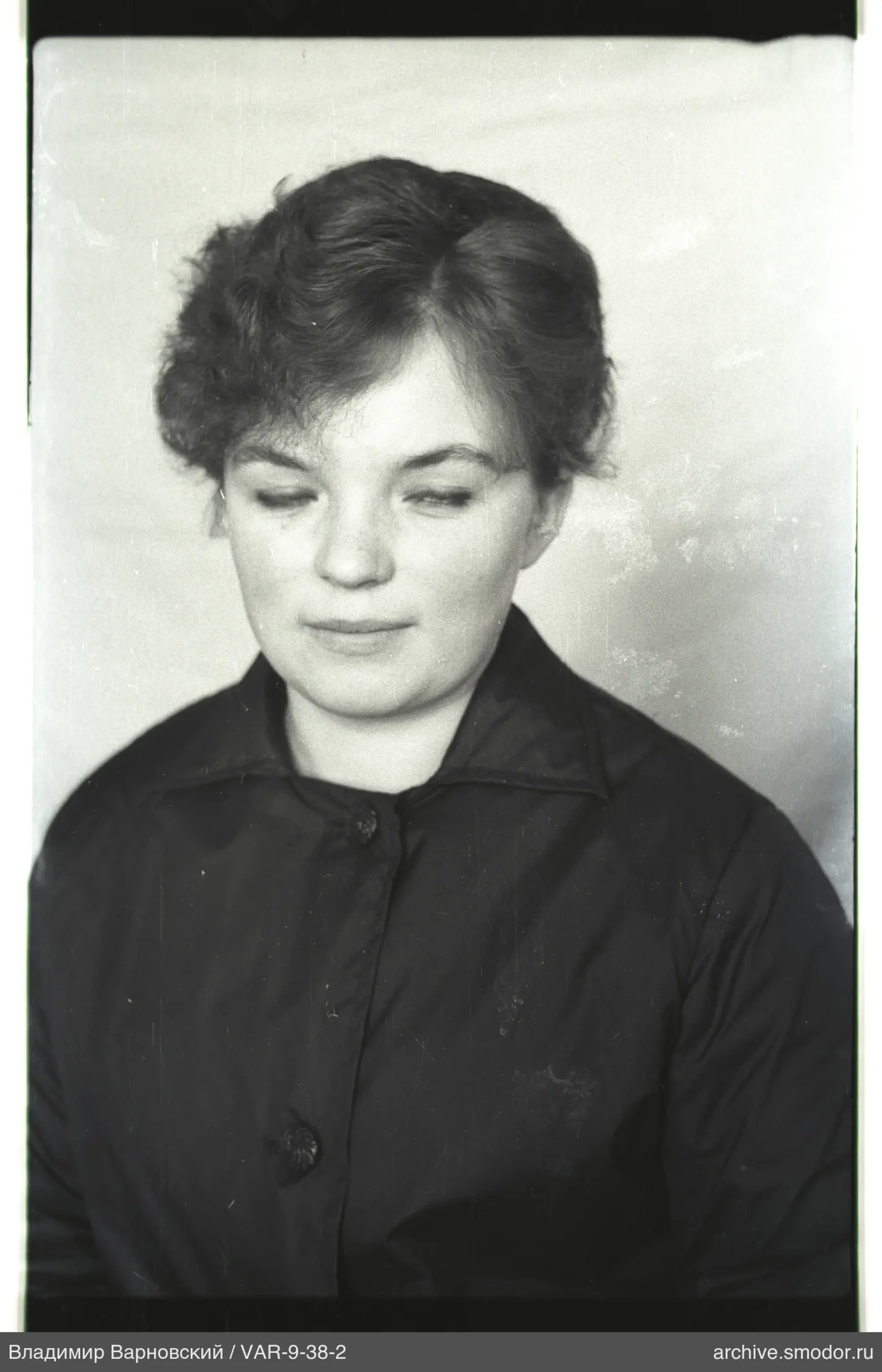 Portrait of a woman in a dark jacket