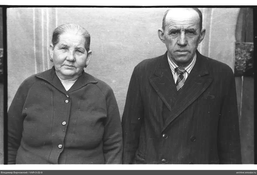 Portrait of a man and a woman