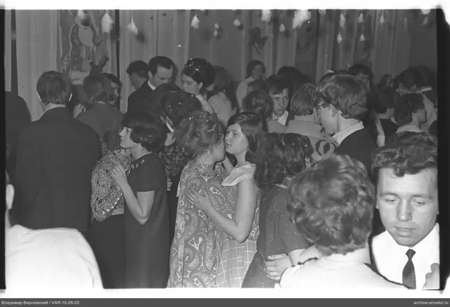 Dancing couples at an event
