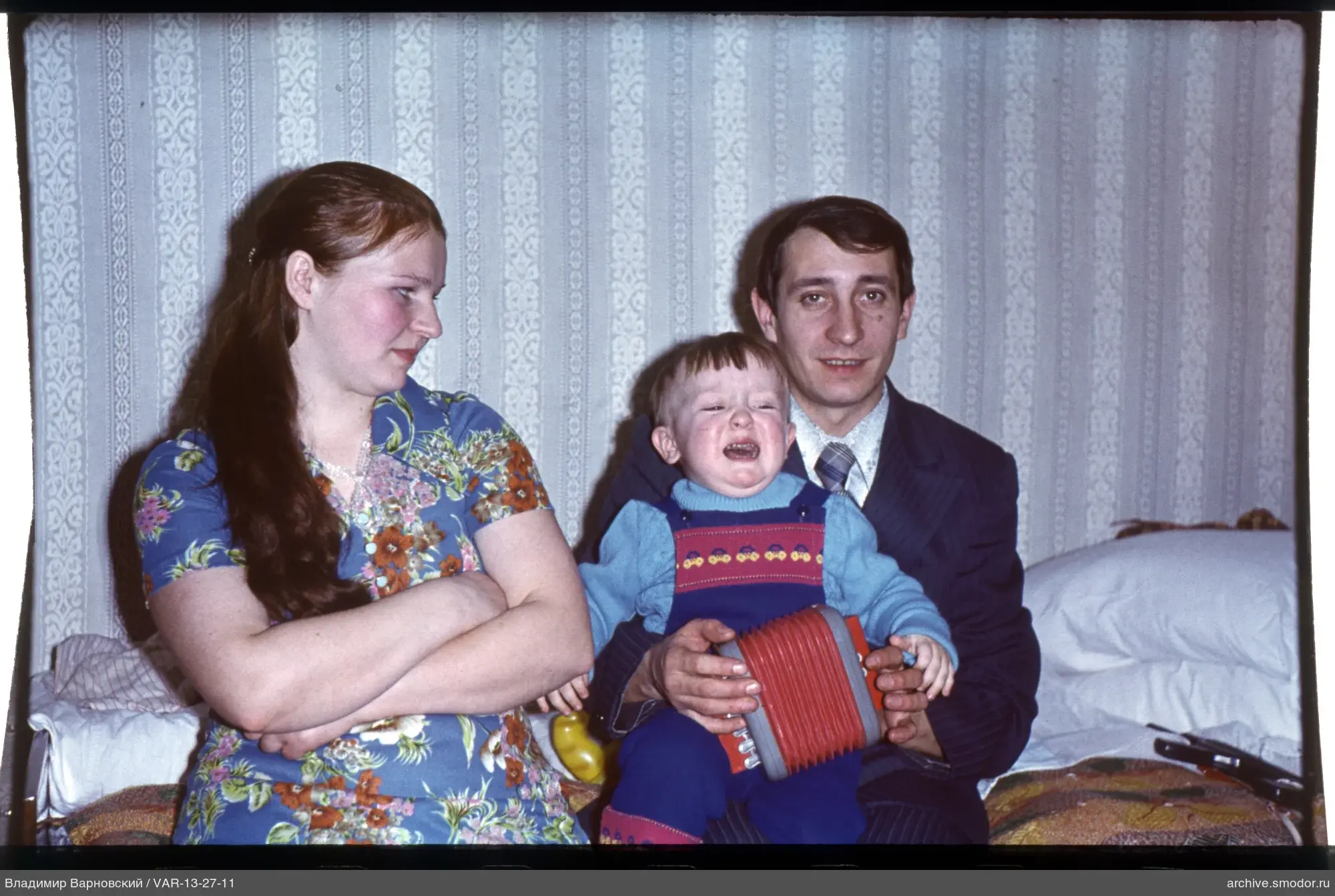 Group portrait with child and parents