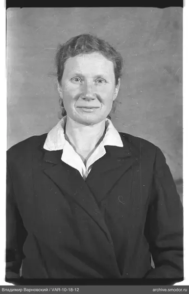 Portrait of a woman in a dark jacket