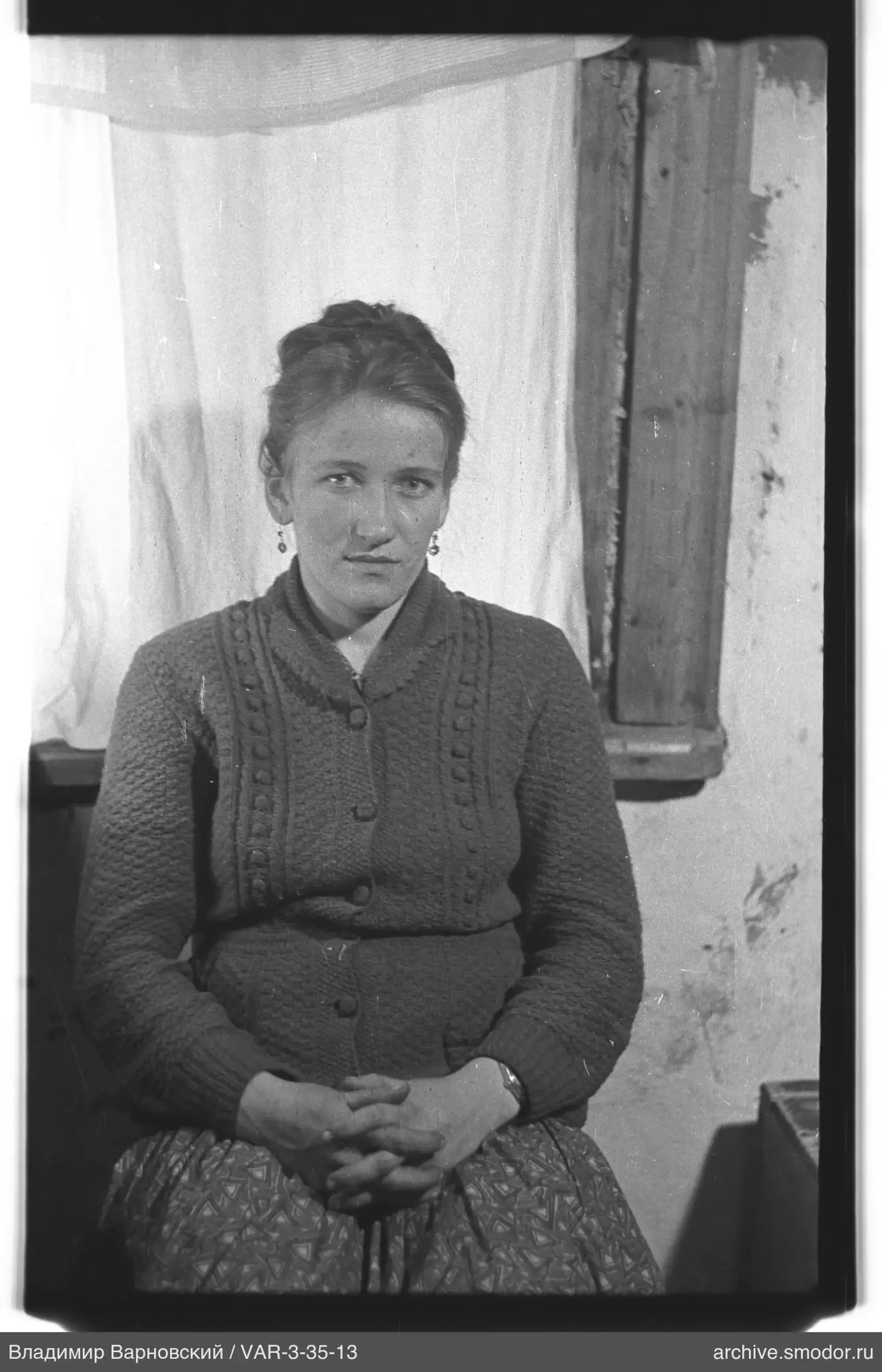 Portrait of a woman indoors