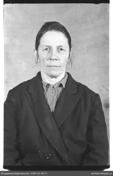 Portrait of a woman in a dark jacket