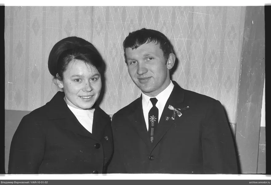 Portrait of a man and a woman
