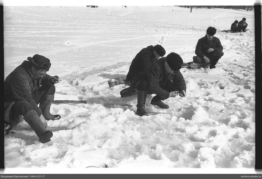 Men on the snow