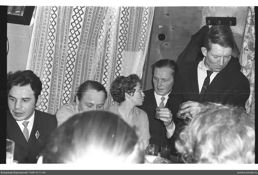 Group sitting at a table