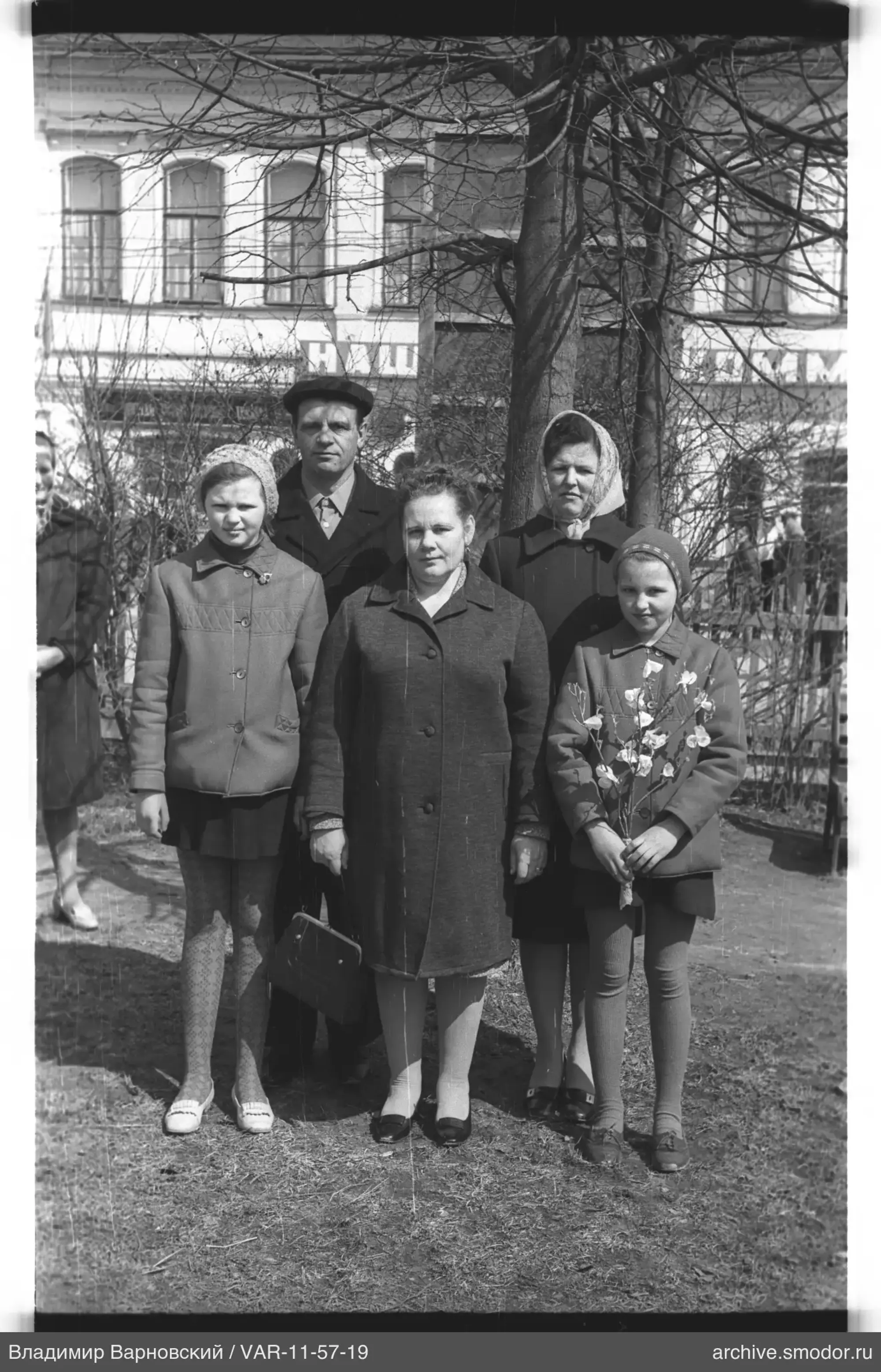 Gruppenporträt im Freien