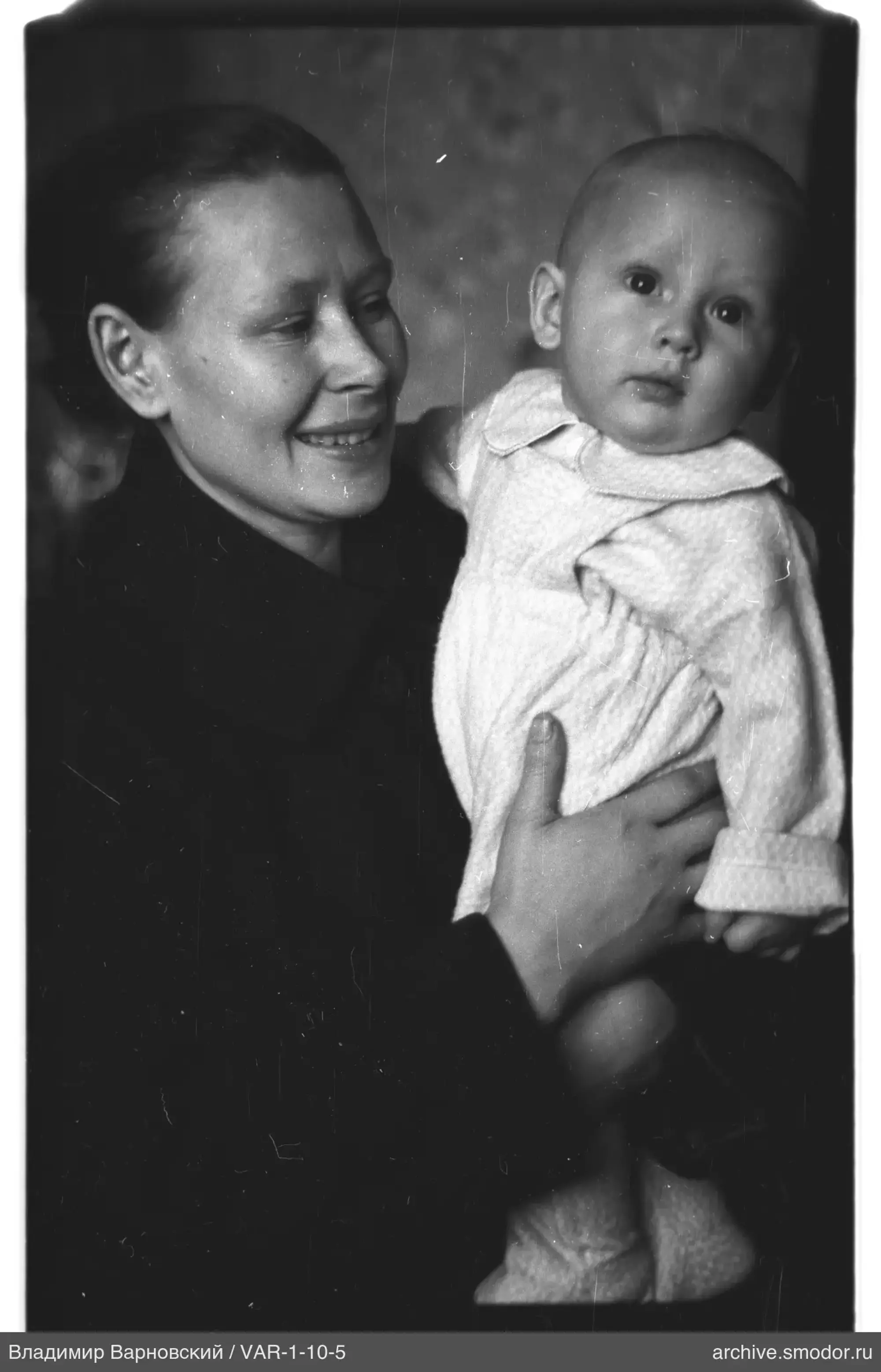 Portrait of a woman and a child