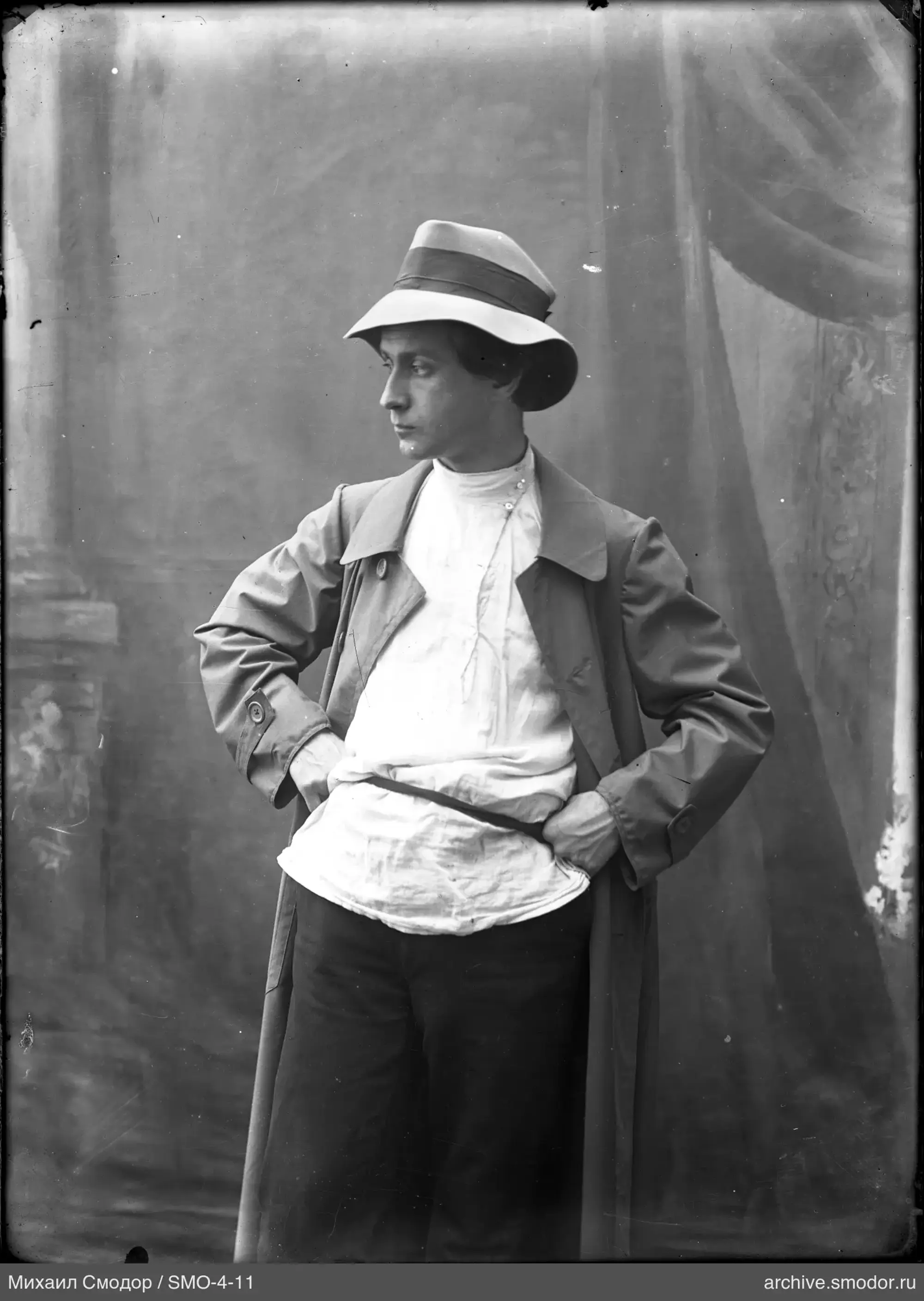 Full-length portrait of a man