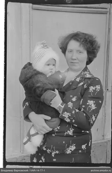 Woman with a child