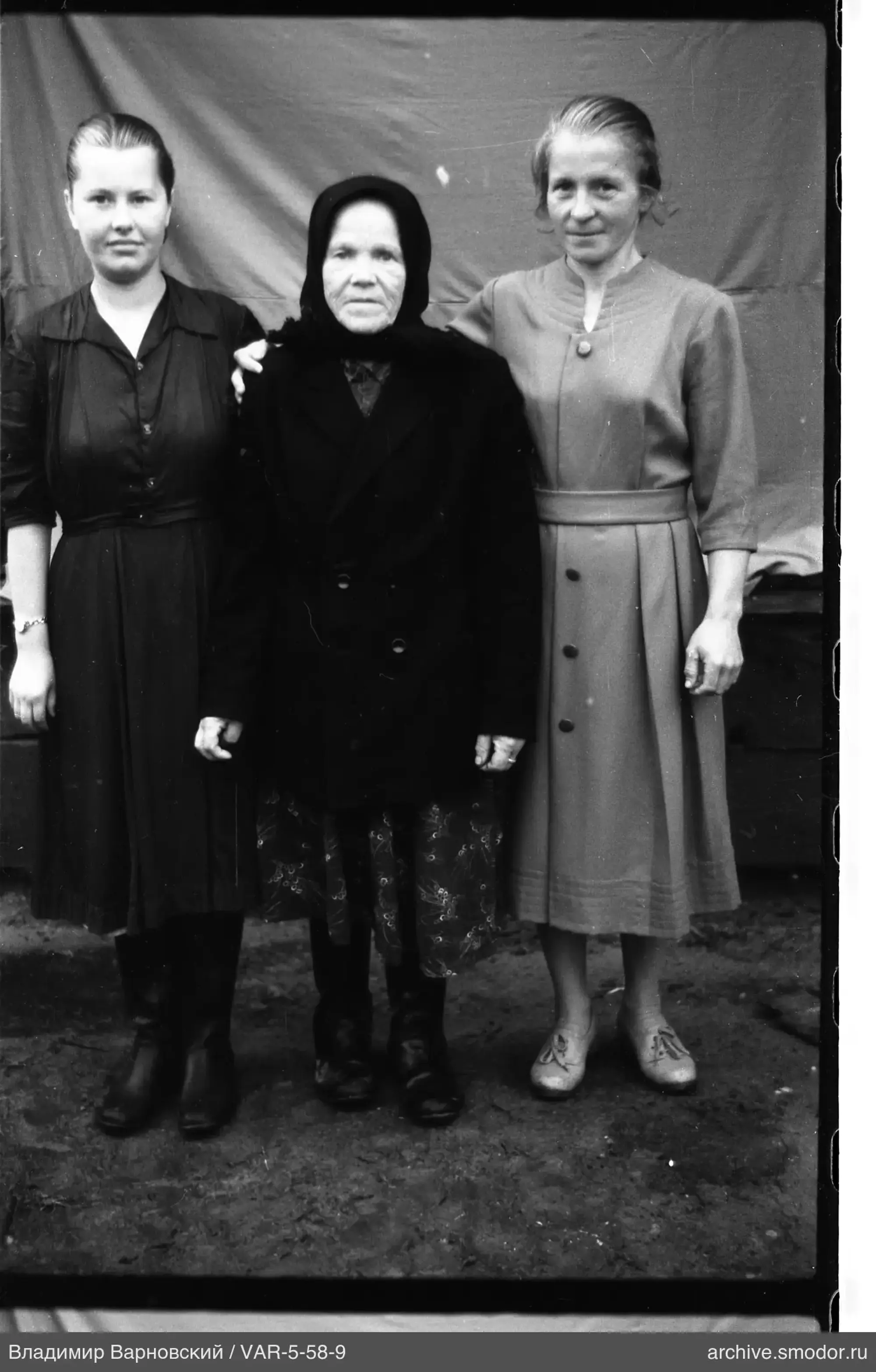 Gruppenporträt von drei Frauen