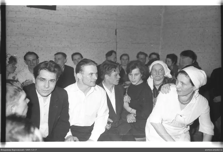 Guests at the festive table
