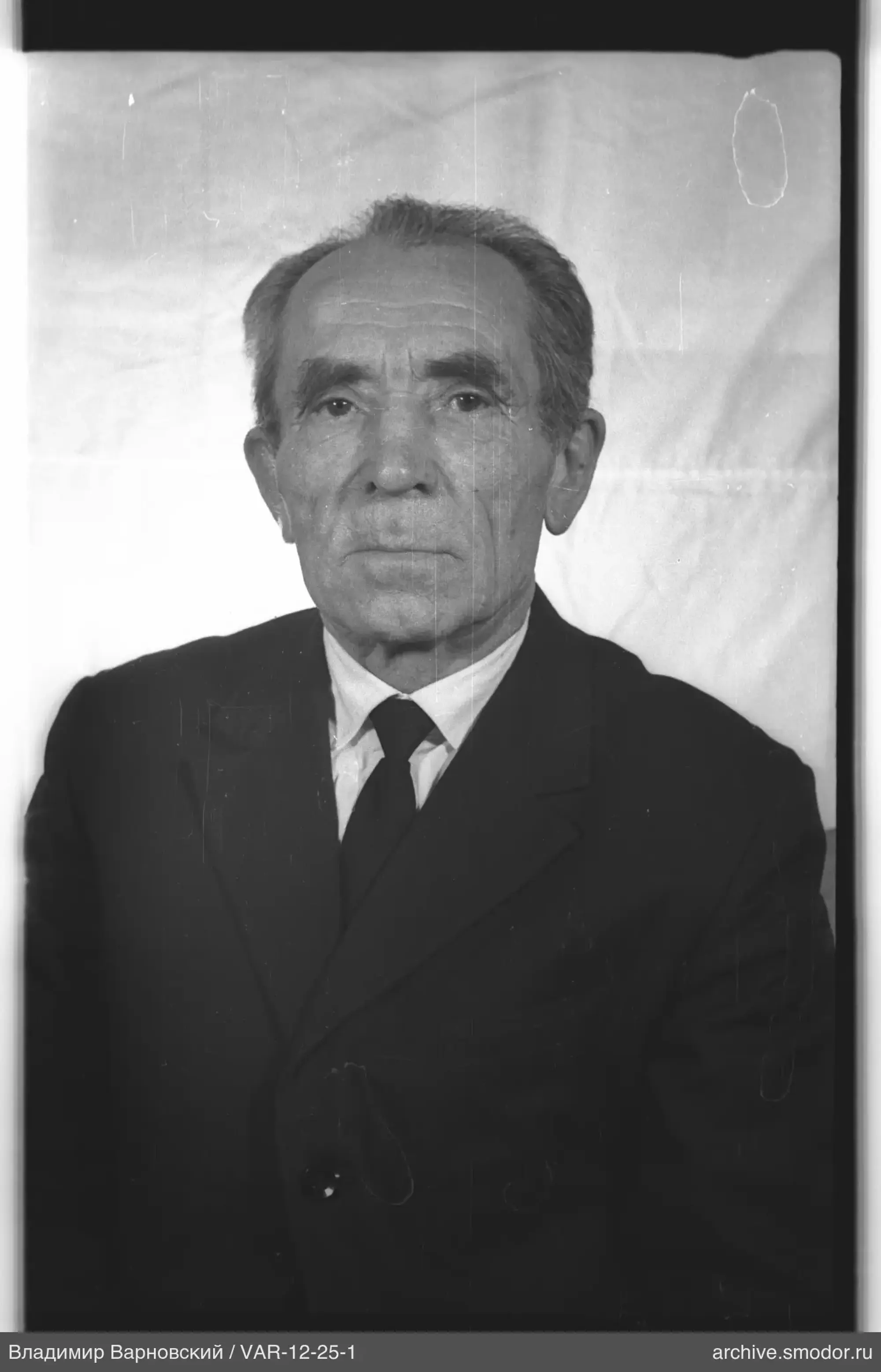 Портрет пожилого мужчины