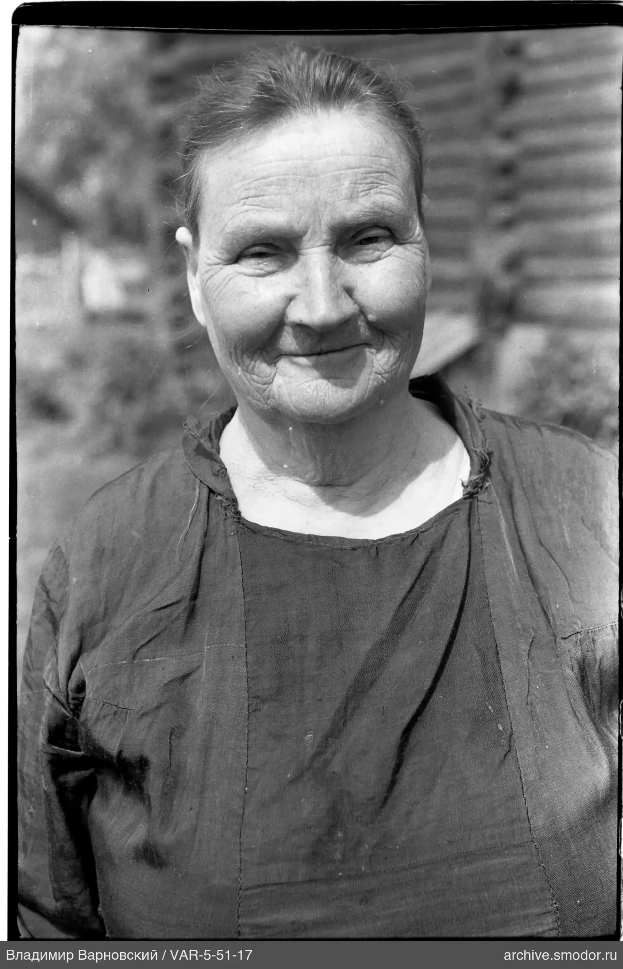 Porträt einer älteren Frau