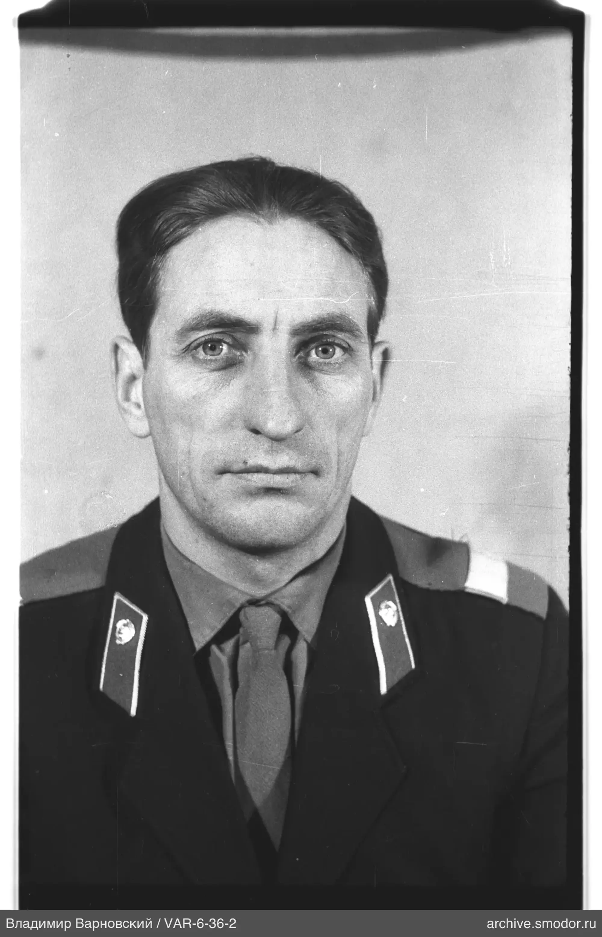 Porträt eines Mannes in Militäruniform
