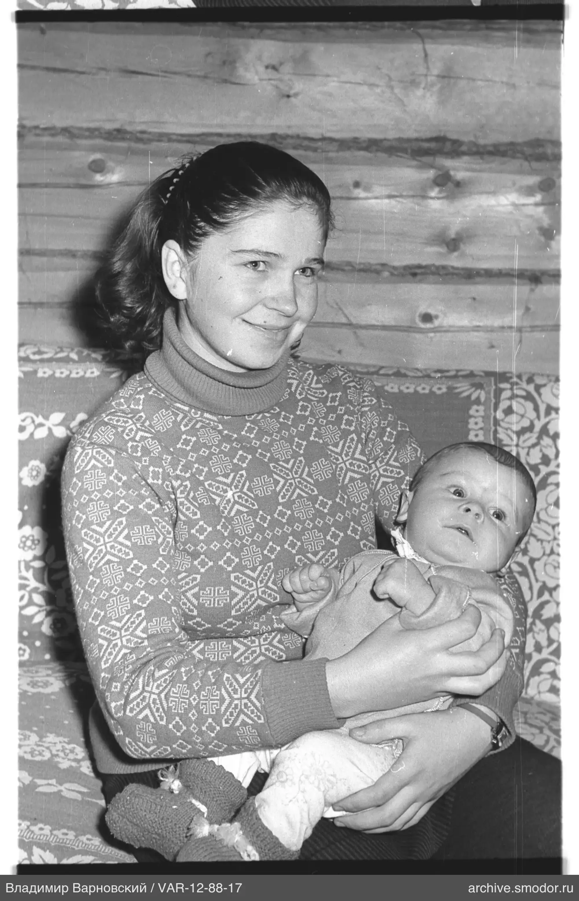 Woman with a baby