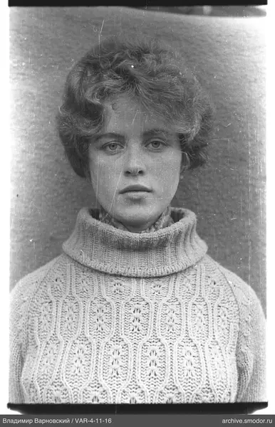 Portrait of a woman in a sweater
