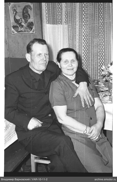 Portrait of a man and a woman