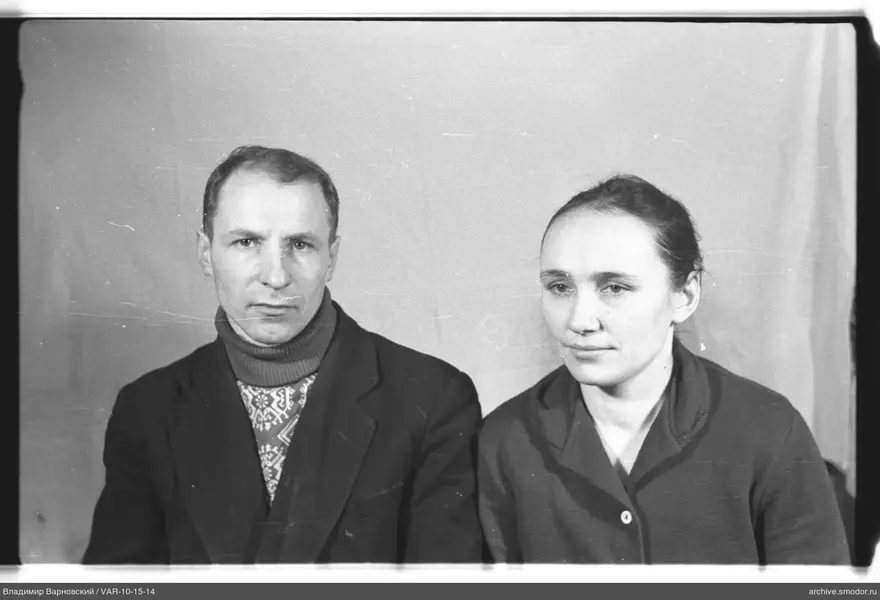 Portrait of a man and a woman