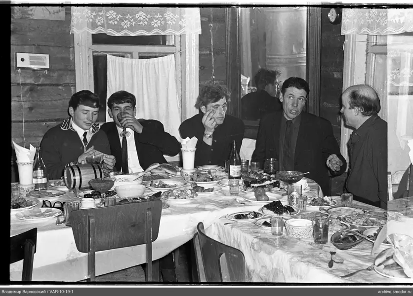 Group of men at a table