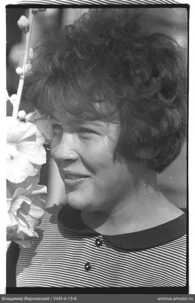 Profile portrait of a woman