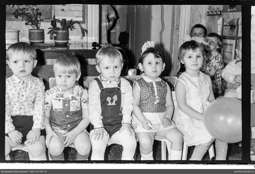 Gruppenfoto von Kindern