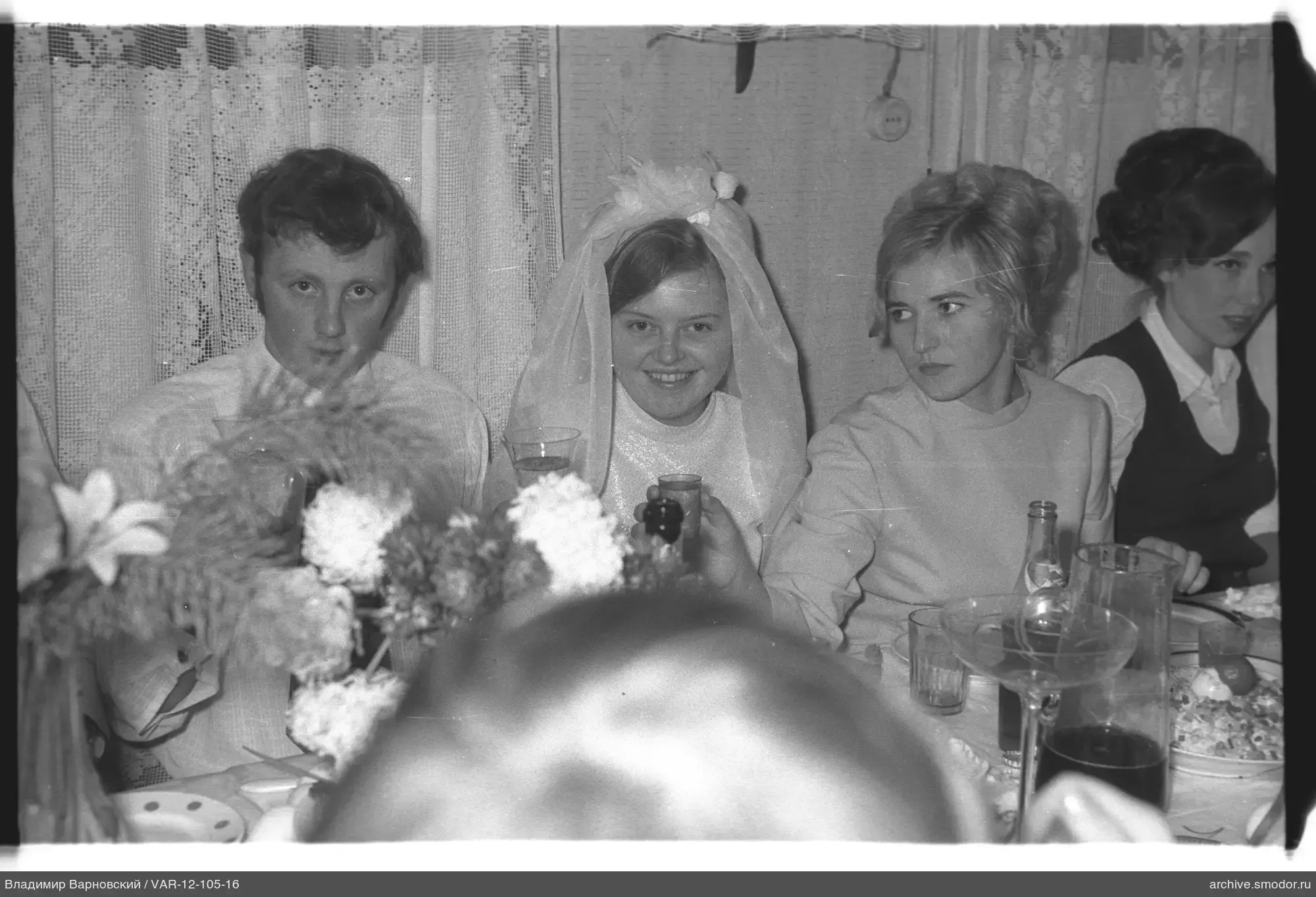 Group portrait of women at a table