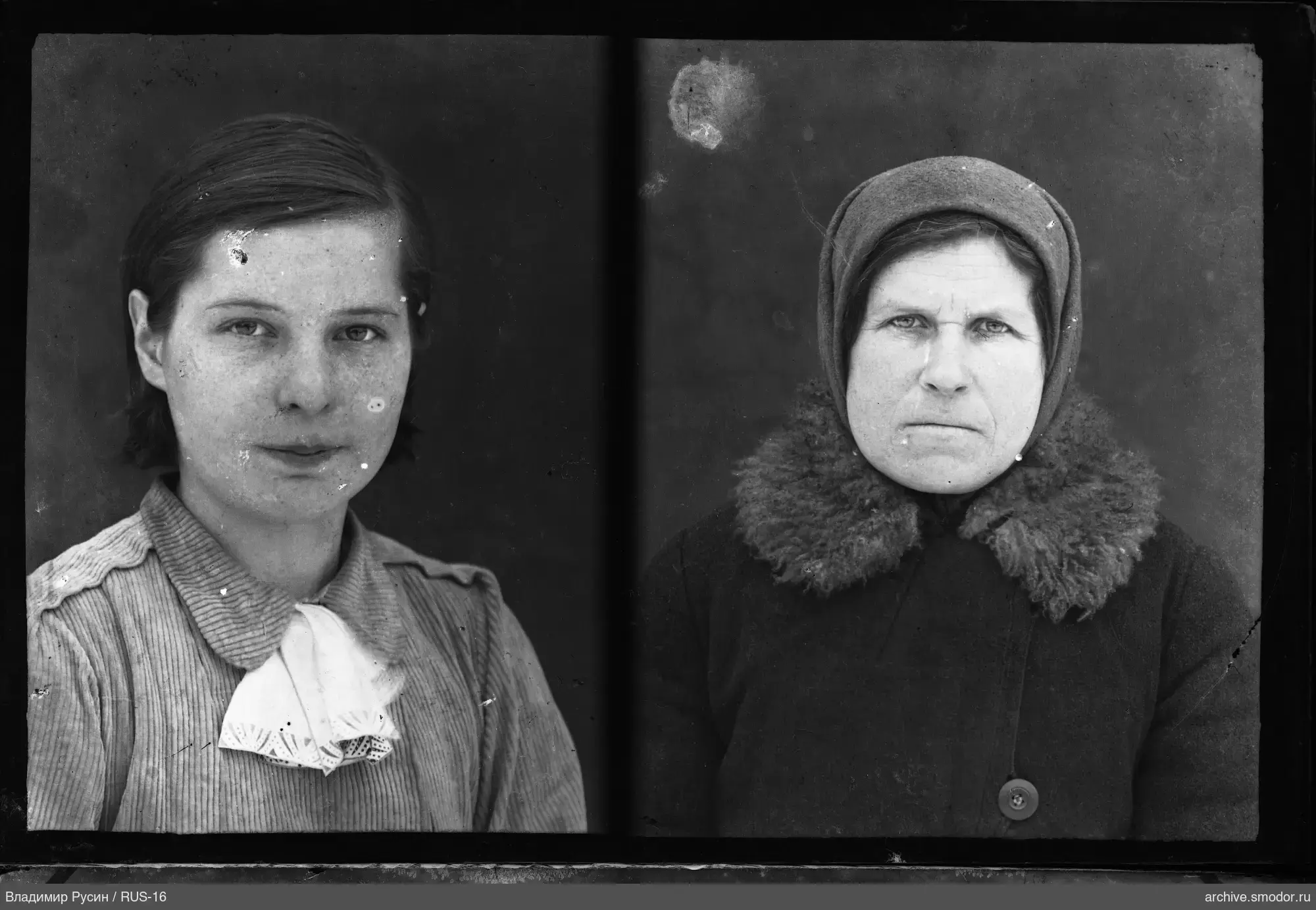 Zwei Frauenporträts