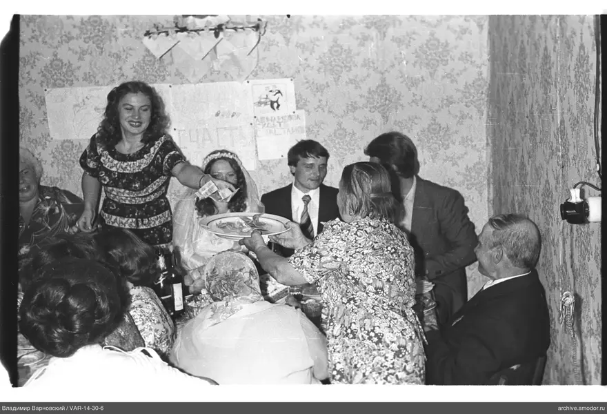 Group sitting around a table