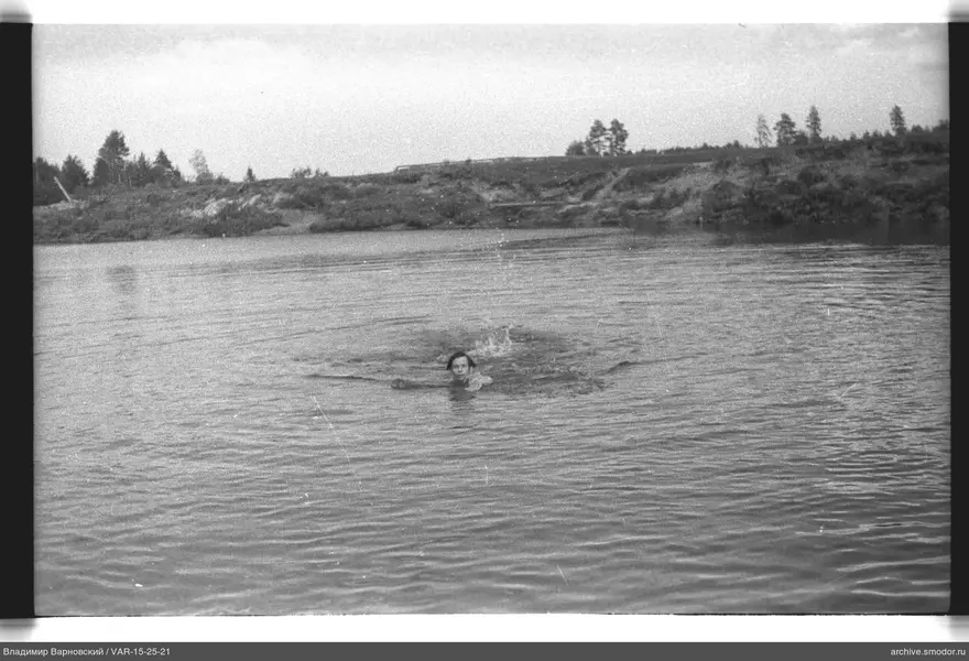 Person im Wasser