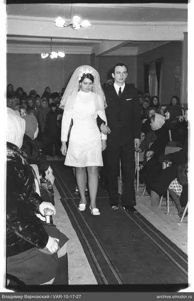 Young woman and man at an event