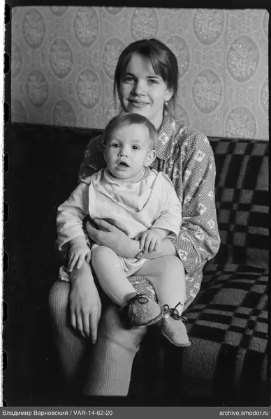 Портрет женщины и ребёнка