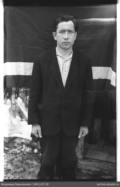Full-length portrait of a man
