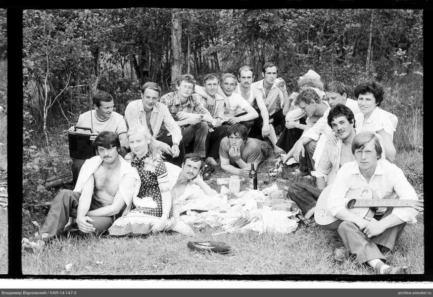 Group portrait on the grass