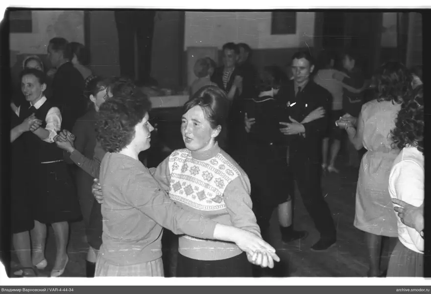 People dancing indoors