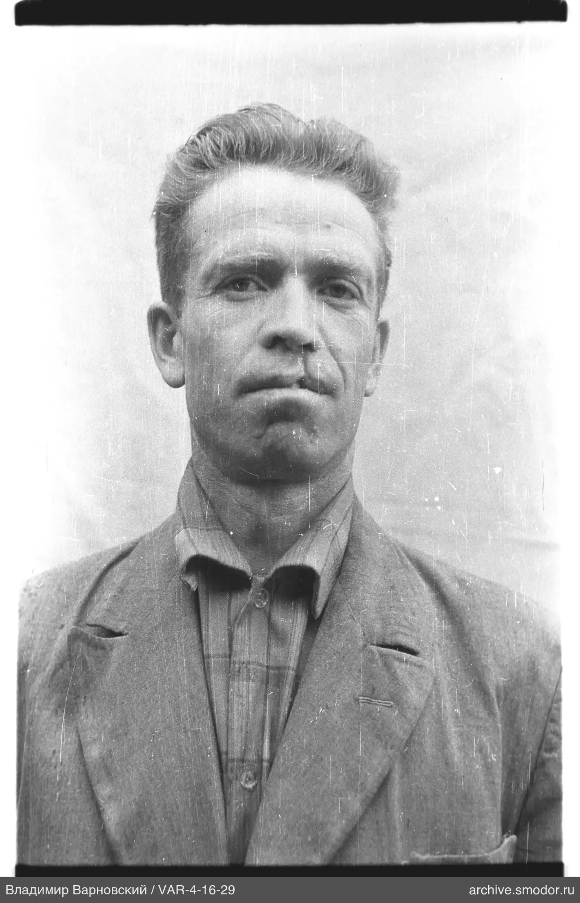 Portrait of a man in a light jacket