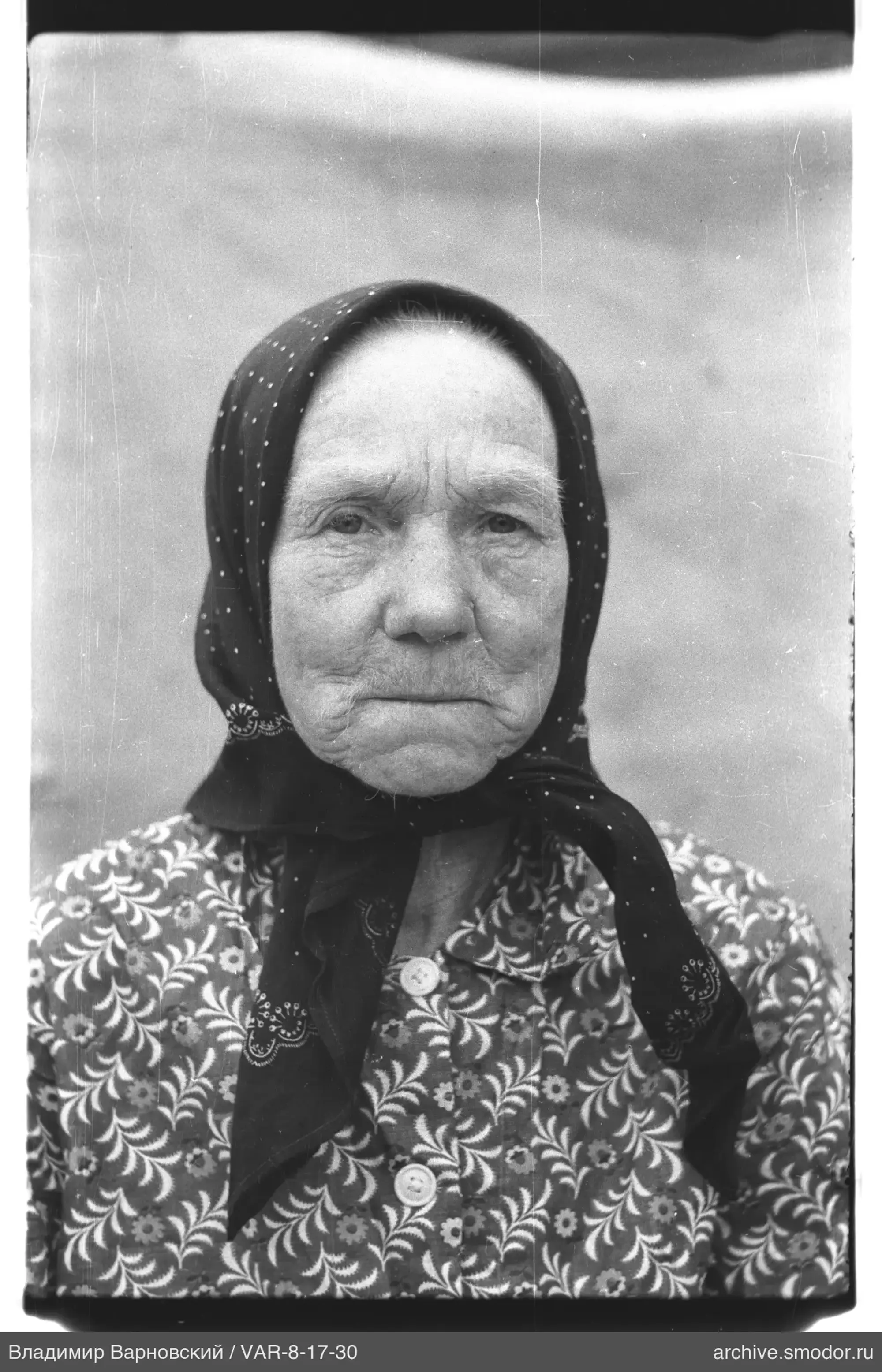 Porträt einer älteren Frau