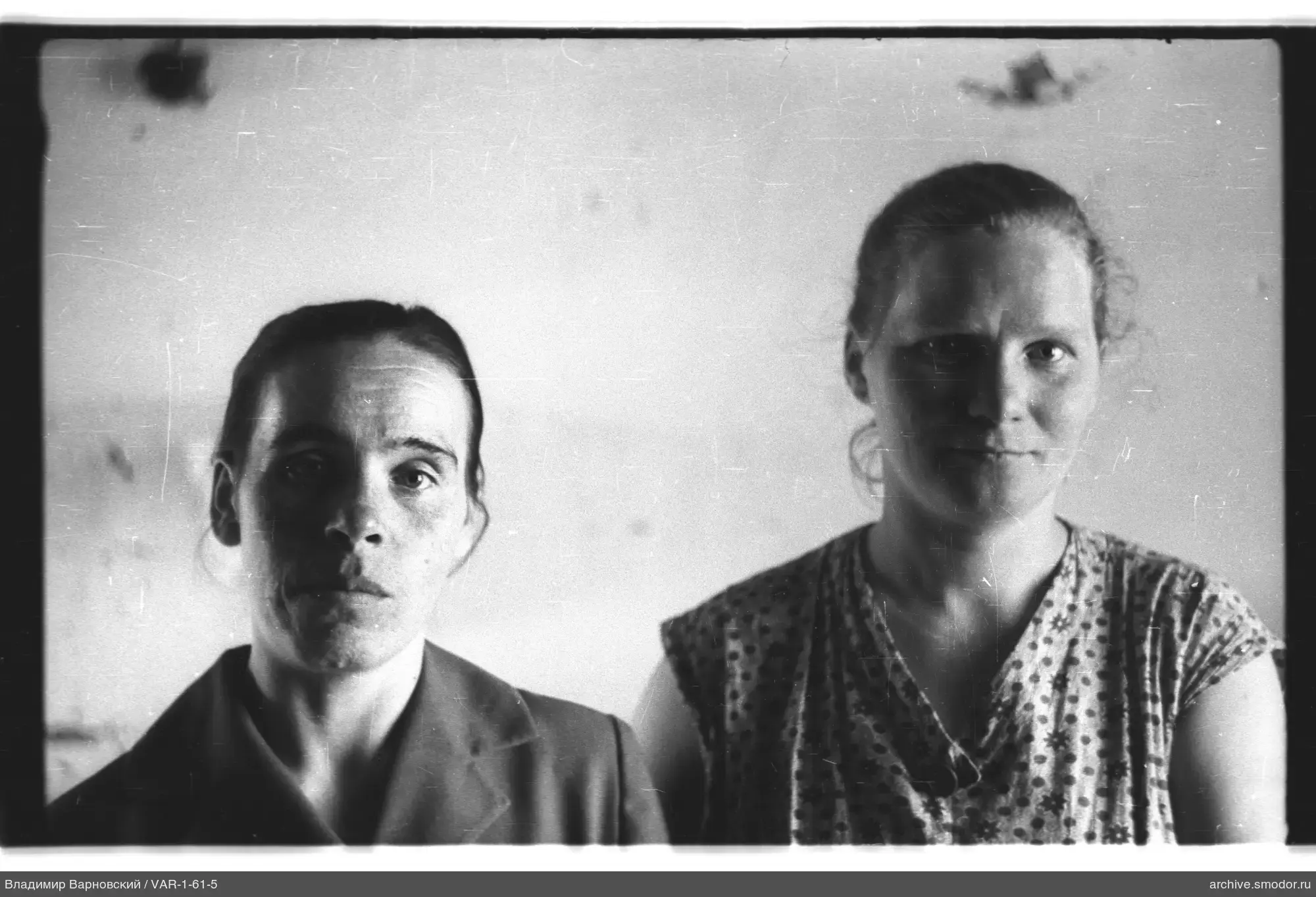 Portrait of two women