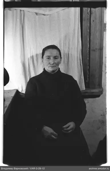 Portrait of a woman in a dark sweater