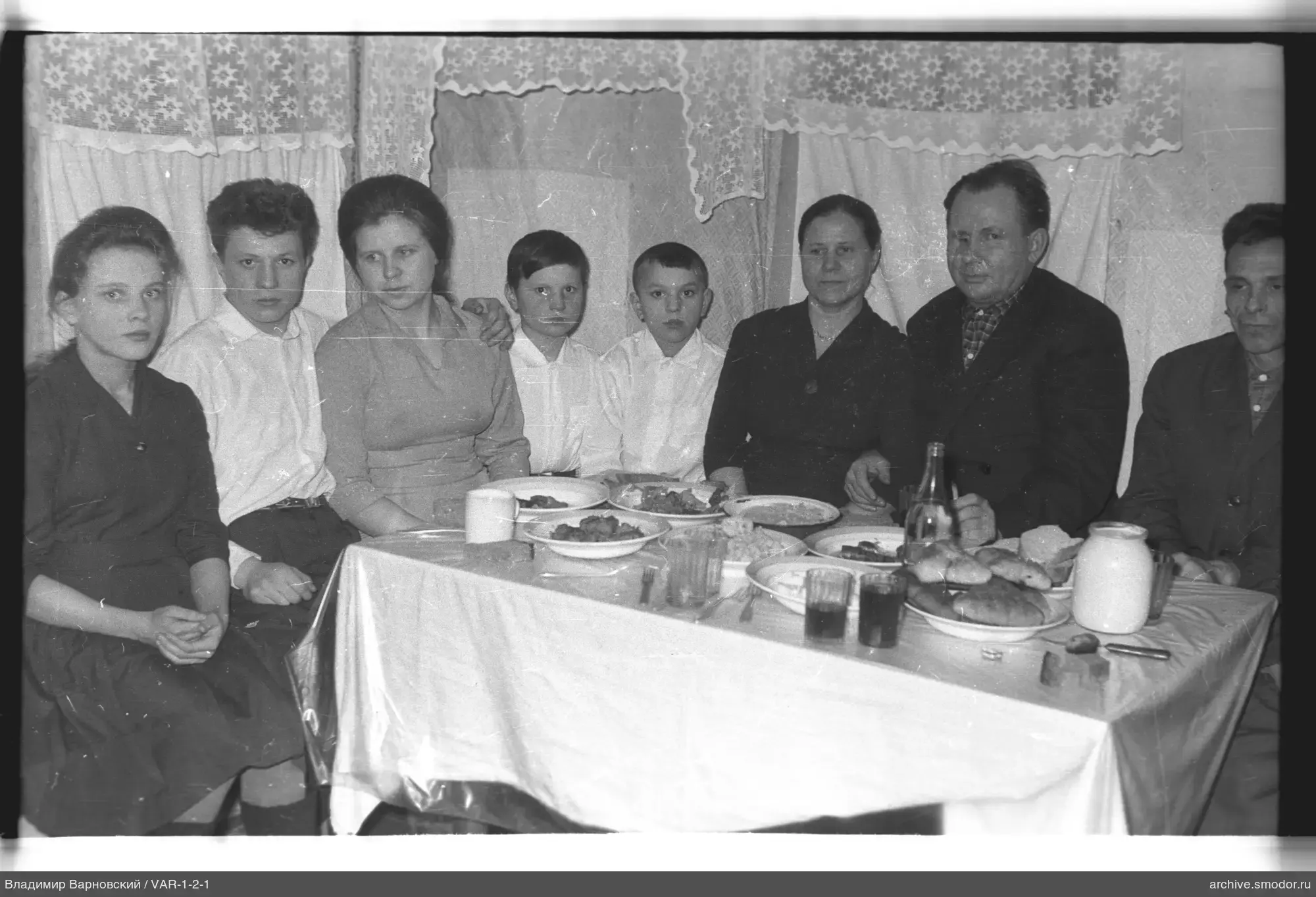 Group Photograph at the Dining Table