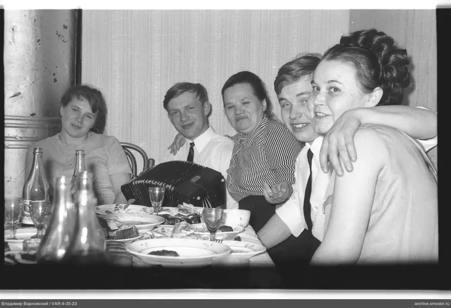 Group portrait at the table