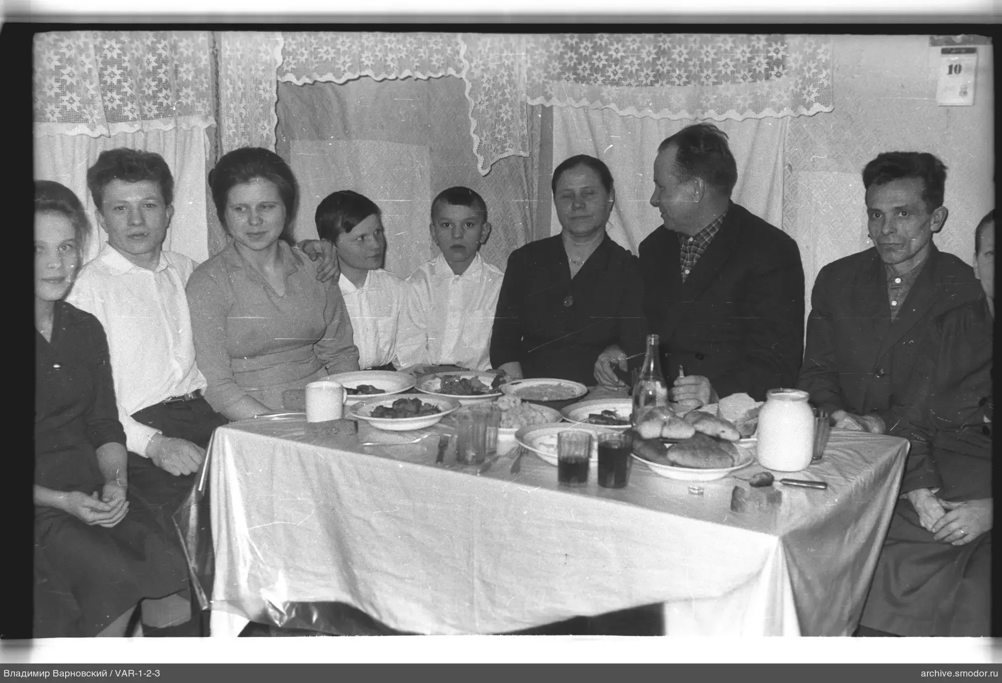 Group Photograph at the Dining Table