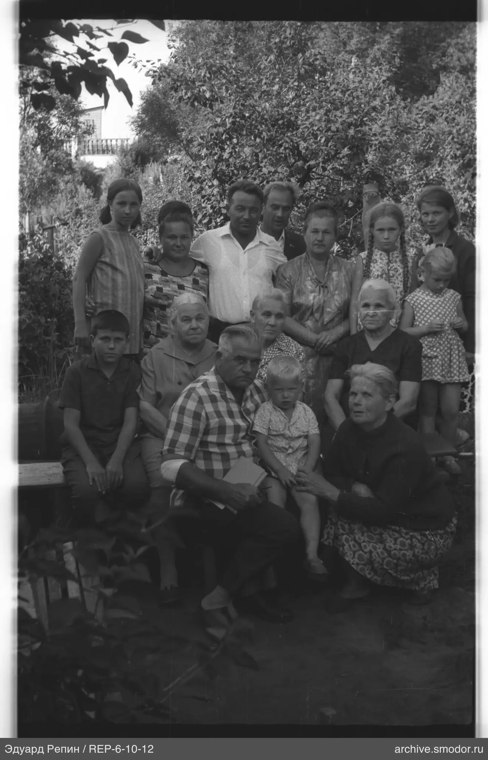 Gruppenporträt im Freien