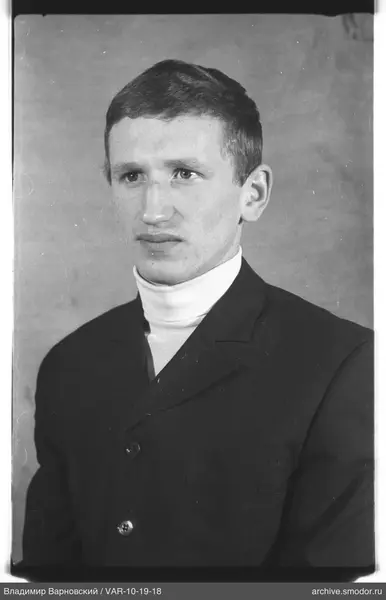 Portrait of a man in a dark jacket