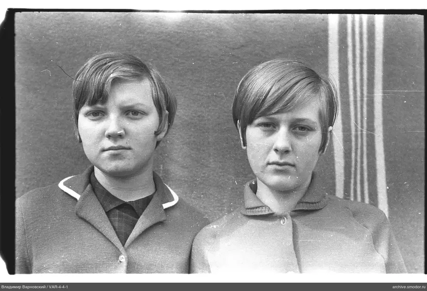 Group portrait of two women