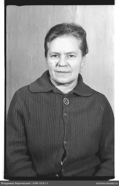 Portrait of a woman in a cardigan
