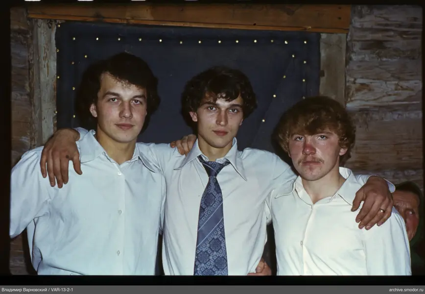 Group of young men